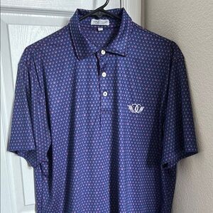 Peter Millar Purple Polo Shirt